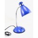 Lampka biurkowa DELTA 1xE27 60W niebieska