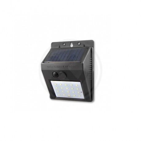 Lampa LED solarna 20xSMD czujnik zmierzchu